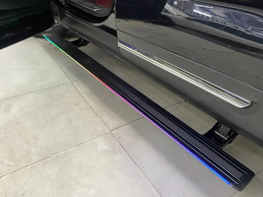 Bậc Lên Xuống Điện Ford Explorer 2019 1 Viền LED  - Ảnh 5