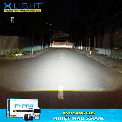 Bi LED XLight F+ Pro Mini - Nâng Cấp Ánh Sáng Xe  - Ảnh 5