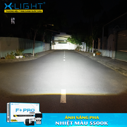 Bi LED XLight F+ Pro Mini - Nâng Cấp Ánh Sáng Xe  - Ảnh 6