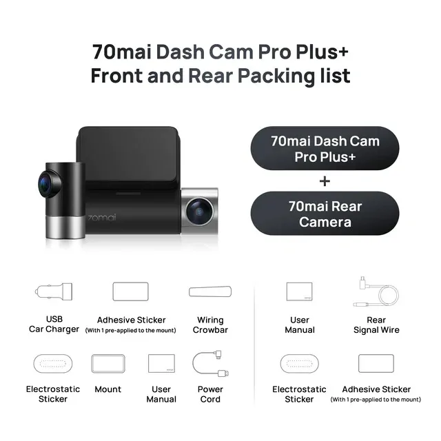 Camera hành trình 70mai A500S (trước) - Ảnh 3