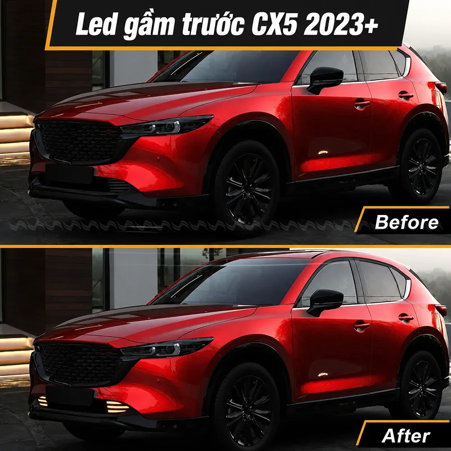 Led Gầm Trước CX5 2023+ | Nâng cấp an toàn & thẩm mỹ - Ảnh 1