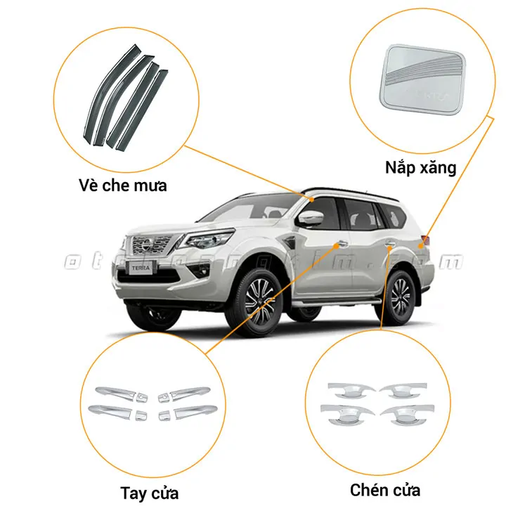 13 phụ kiện xe Nissan Terra [2019-2020] - Ảnh 4