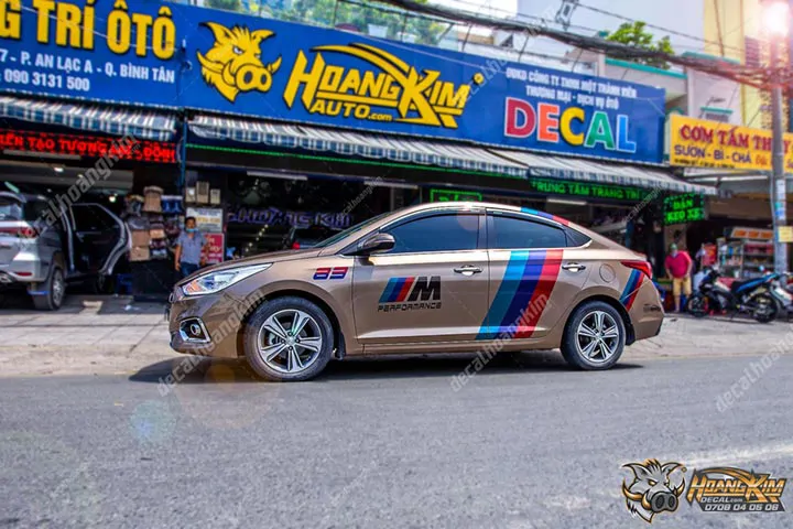 Tem Xe Hyundai Accent - HAC023 - Ảnh 1
