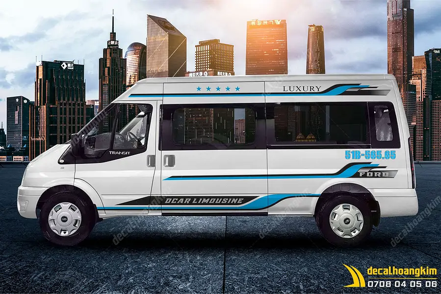 Tem Xe Ford Transit - FTS102 - Ảnh 1