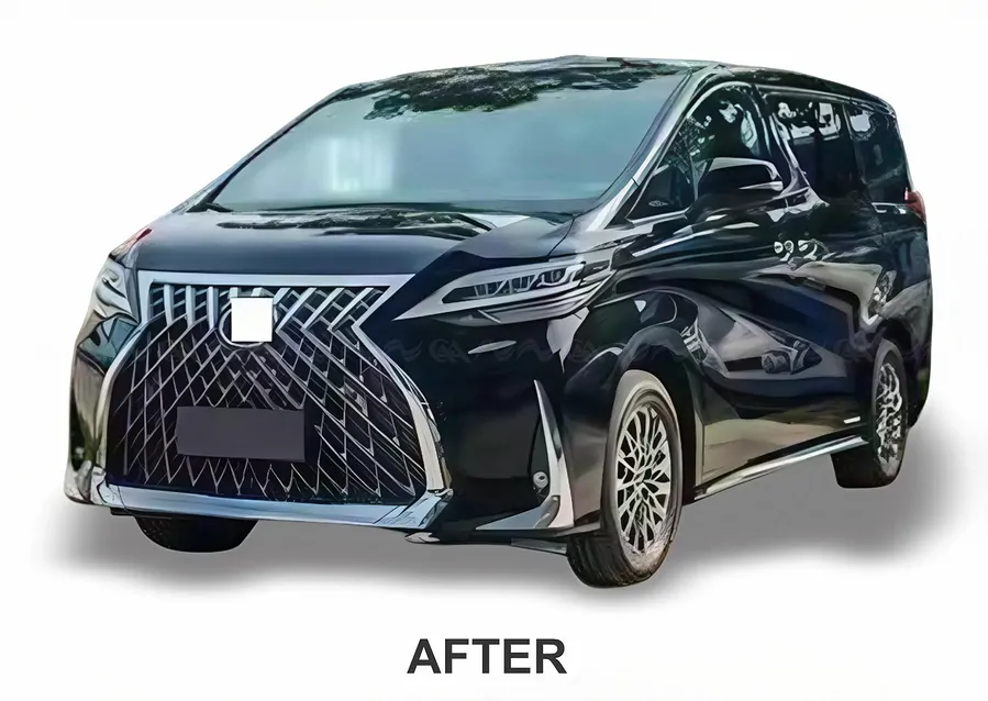  Body Kit Alphard 2018 Up Lexus LM    - Ảnh 3