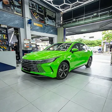 BYD Seal 5 dán đổi màu xanh lá chanh (Acid Lime)