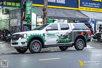 Tem Quảng Cáo Xe Bán Tải Ford Ranger – Thương hiệu Muler Tools