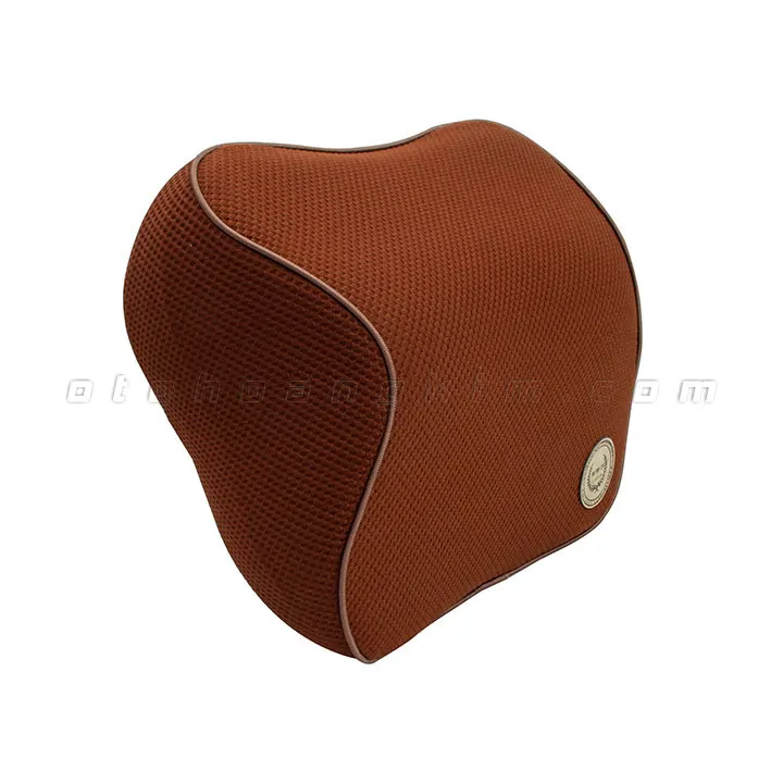 Gối cổ GC01 cao su non nhỏ nâu - Ảnh 3