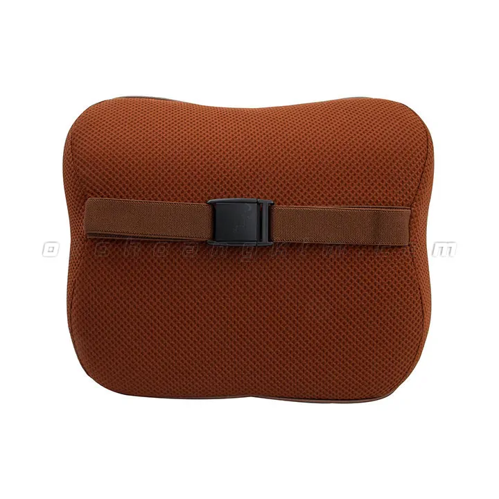 Gối cổ GC01 cao su non nhỏ nâu - Ảnh 2