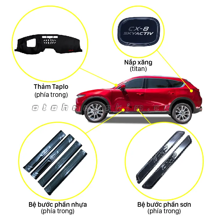 11 Phụ kiện Mazda Cx8 2018 - 2020 - Ảnh 3