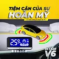 Cảm Biến Lùi Steelmate V6 - Hỗ trợ đỗ xe an toàn - ảnh 1