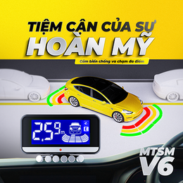 Cảm Biến Lùi Steelmate V6 - Hỗ trợ đỗ xe an toàn