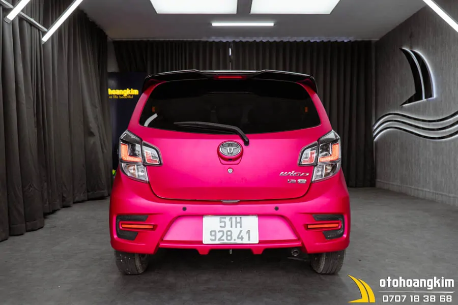Wrap Đổi Màu Ô Tô 4 Chỗ Xe ToyotA WIGO - Ảnh 3