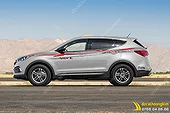 Tem Xe Hyundai Santafe - HSA024