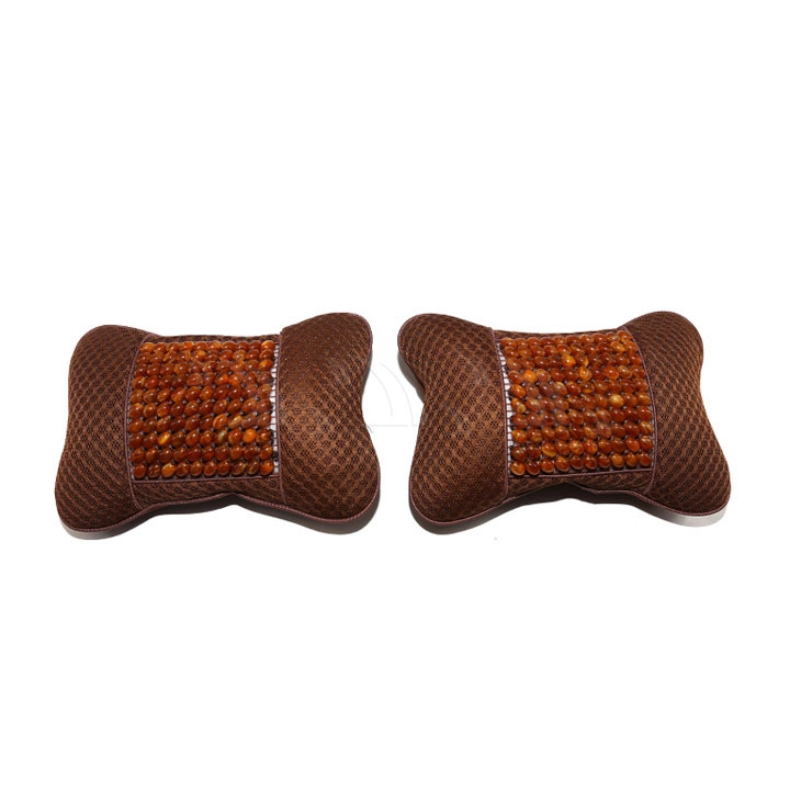 Gối cổ GC06 hạt nâu - Ảnh 1