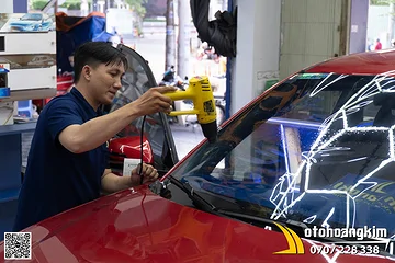 Dán Phim Cách Nhiệt 3M BLK Xe Vinfast Limogreen 