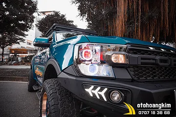 Độ Đèn Pha Nguyên Cụm Ford Ranger 2023