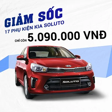 17 phụ kiện xe Kia Soluto [2019-2020]