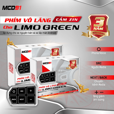 Khiển vô lăng Limo Green MCD91  - Ảnh 1