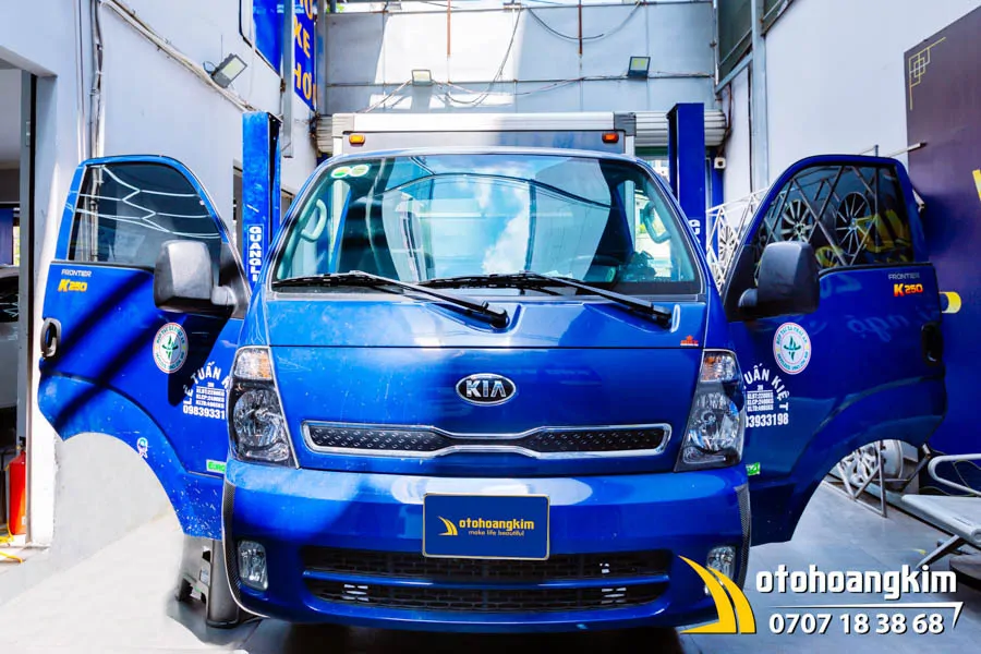 Dán Phim Cách Nhiệt 3M Xe Tải - Ảnh 7