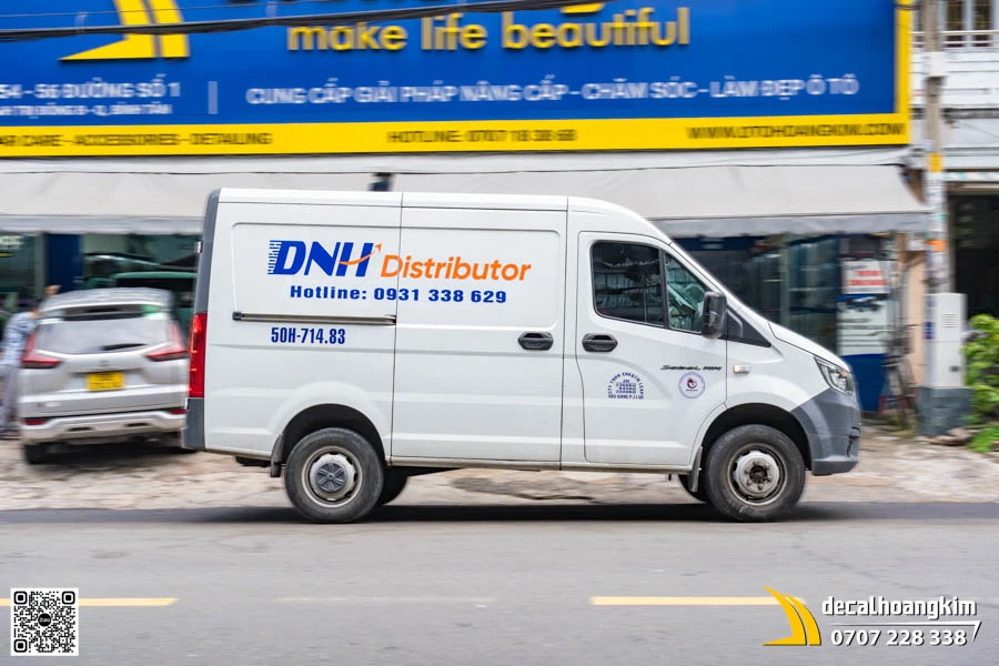 Tem quảng cáo xe Sobol - Thương hiệu DNH Distributor - Ảnh 1