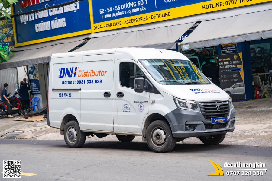Tem quảng cáo xe Sobol - Thương hiệu DNH Distributor - Ảnh 7