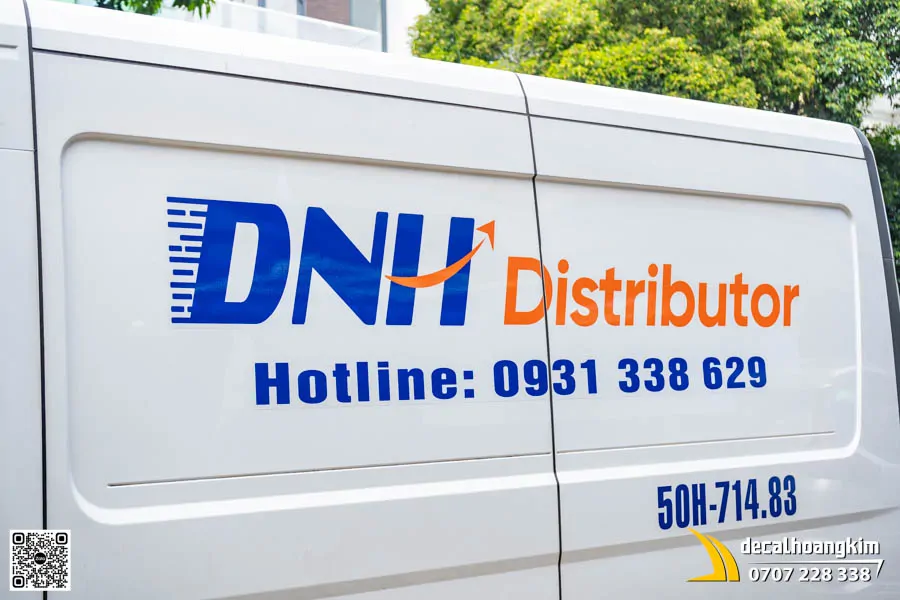 Tem quảng cáo xe Sobol - Thương hiệu DNH Distributor - Ảnh 3