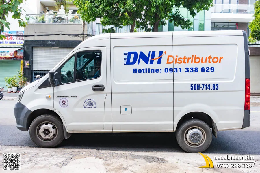 Tem quảng cáo xe Sobol - Thương hiệu DNH Distributor - Ảnh 5
