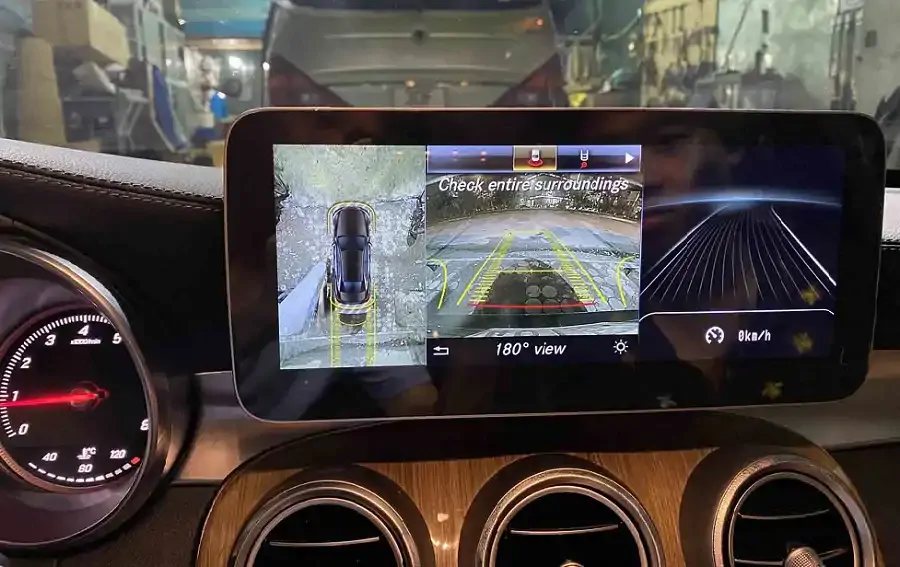 Màn hình android Winca Merc GLC300 - Ảnh 3