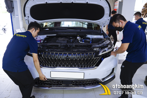 Mặt Ca Lăng Kia Carnival 2021+ Phần Trên - Ảnh 2