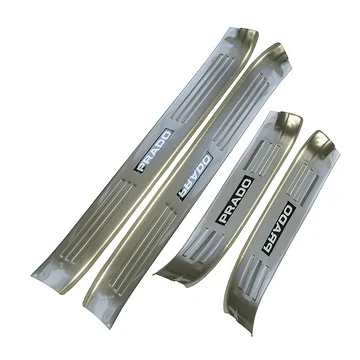Nẹp Bước Chân Trong Prado Inox Có Đèn