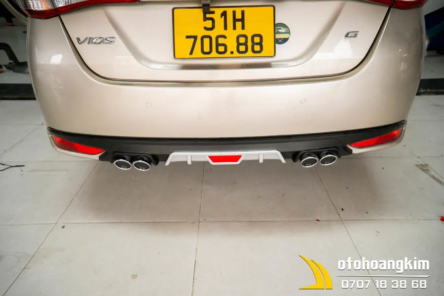 Lip Chia Pô Toyota Vios 2019 - Ảnh 2