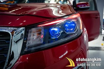 Độ bi led xe Kia Sedona siêu sáng, tăng thẩm mỹ cho xe