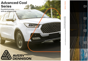 Phim cách nhiệt Avery Advanced Cool AC70 kính lái (1,524x30,48)