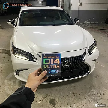 Android box HTD D14 Ultra cho Lexus ES250