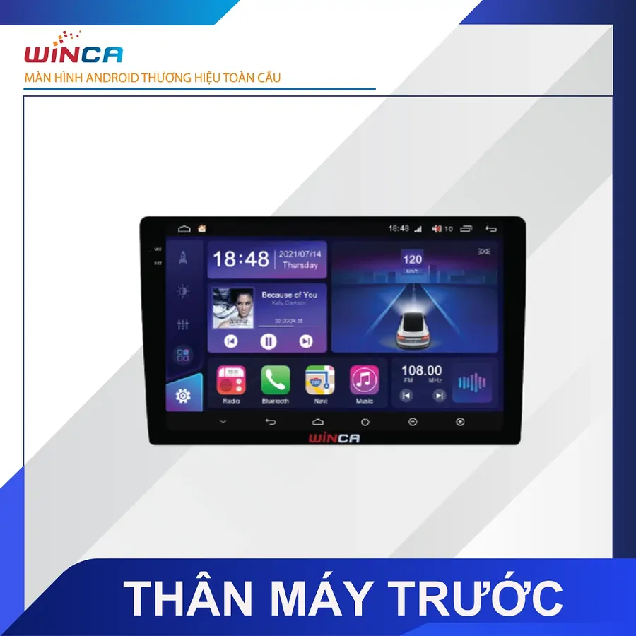 Màn hình android Winca S170+ Pro 360 QLED 2K 9 inch - Ảnh 2