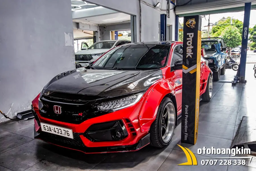 Dán PPF Protek xe Civic - Ảnh 6