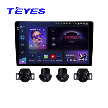 Màn hình android Teyes CC3 2K 360 9inch 4/32