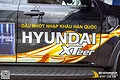 Dán tem quảng cáo xe Ranger mẫu dầu nhớt Hyundai XTeer - ảnh 1