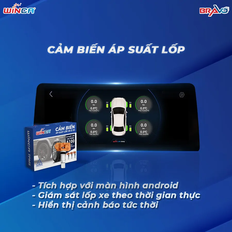 Màn hình android Winca Mazda S300+ Pro 10.25 inch - Ảnh 4