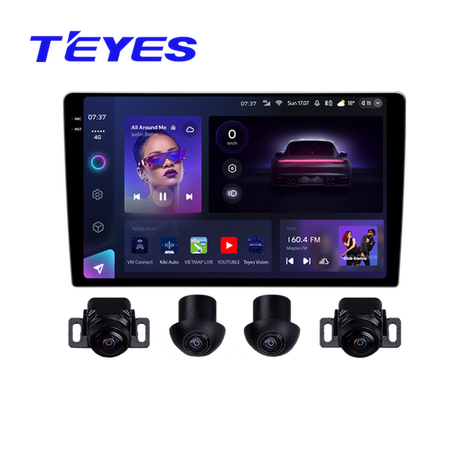 Màn hình android Teyes CC3 2K 360 9inch 4/32 - Ảnh 2