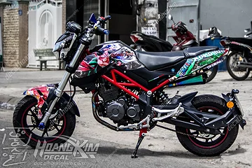 TEM XE BENELLI PHONG CÁCH ZORO - BNL003