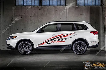 Tem Xe Mitsubishi Outlander - MOU005