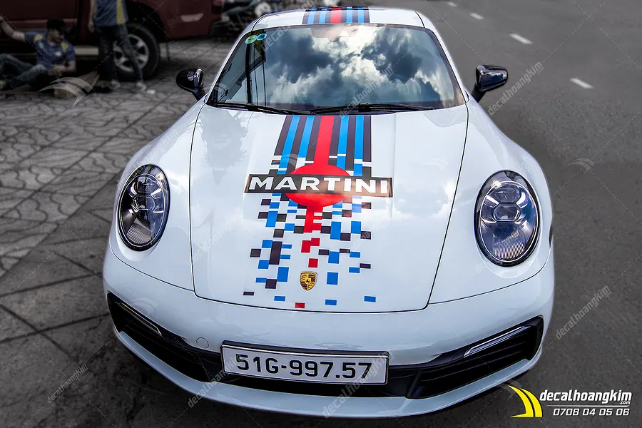 Tem Xe Porsche 911 Carrera S - POR001 - Ảnh 3
