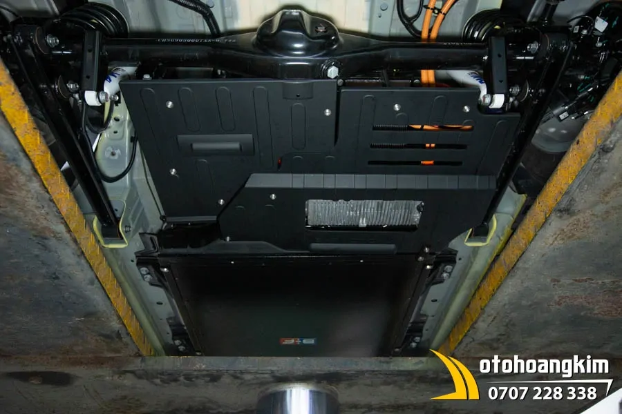 Ốp bảo vệ pin VF3 thép mạ kẽm (ART) - Ảnh 3
