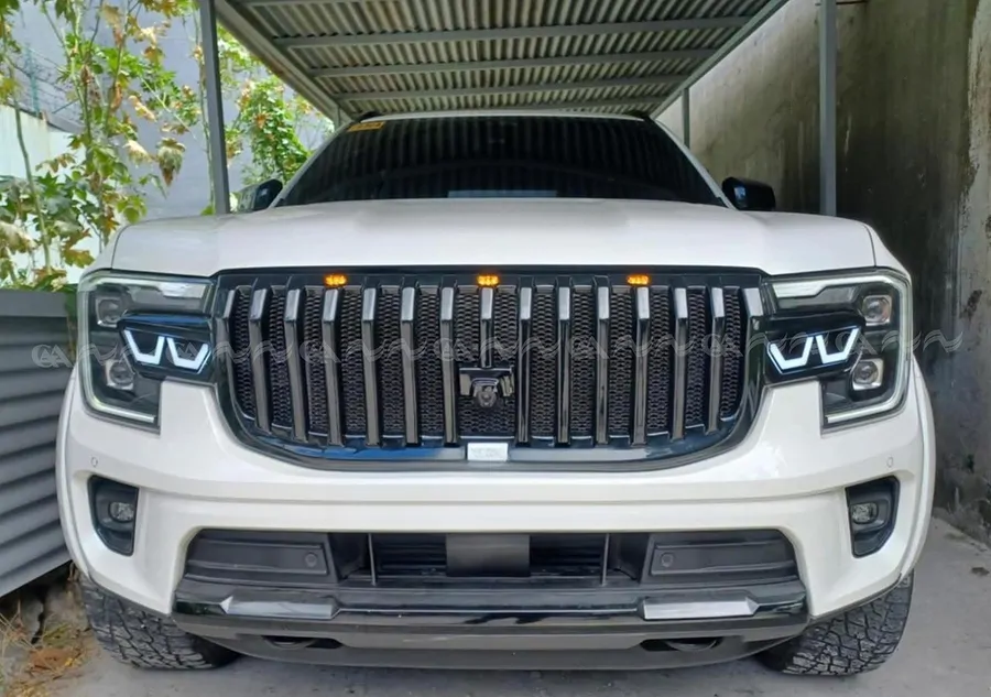 Mặt ca lăng Ranger / Everest 2022 Victor có led mẫu 3 - Ảnh 2