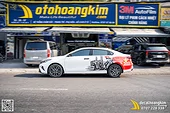 Dán Tem xe Kia K3 - Thiết kế chủ đề kỷ niệm 30/04 