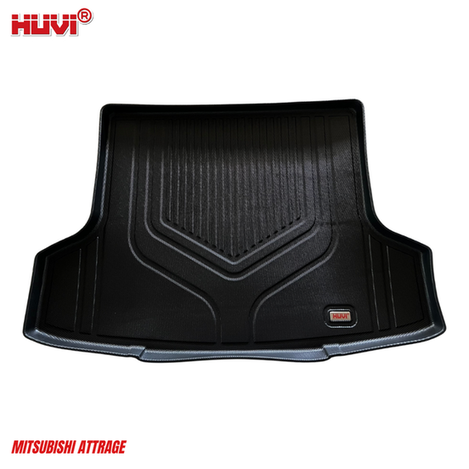 Tấm lót cốp 3D HUVI cho Mitsubishi Attrage 2015-2023 & Mirage - Ảnh 3