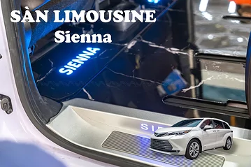 Sàn Limousine Sienna vân đá DVF102 - Nâng tầm nội thất xe 