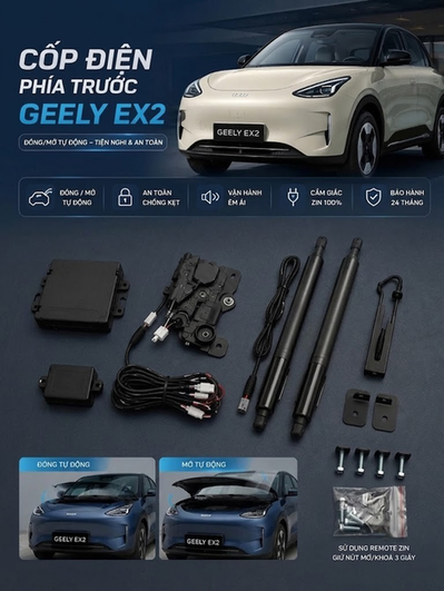 Ty Cốp Điện trước Geely EX2 - Nâng Cấp Tiện Nghi Sang Trọng - Ảnh 1